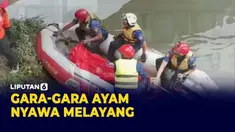 Berawal dari ingin menyelamatkan seekor ayam peliharaannya yang kabur dan hendak lompat ke dalam kali Cengkareng drain, seorang pemuda tewas tenggelam.