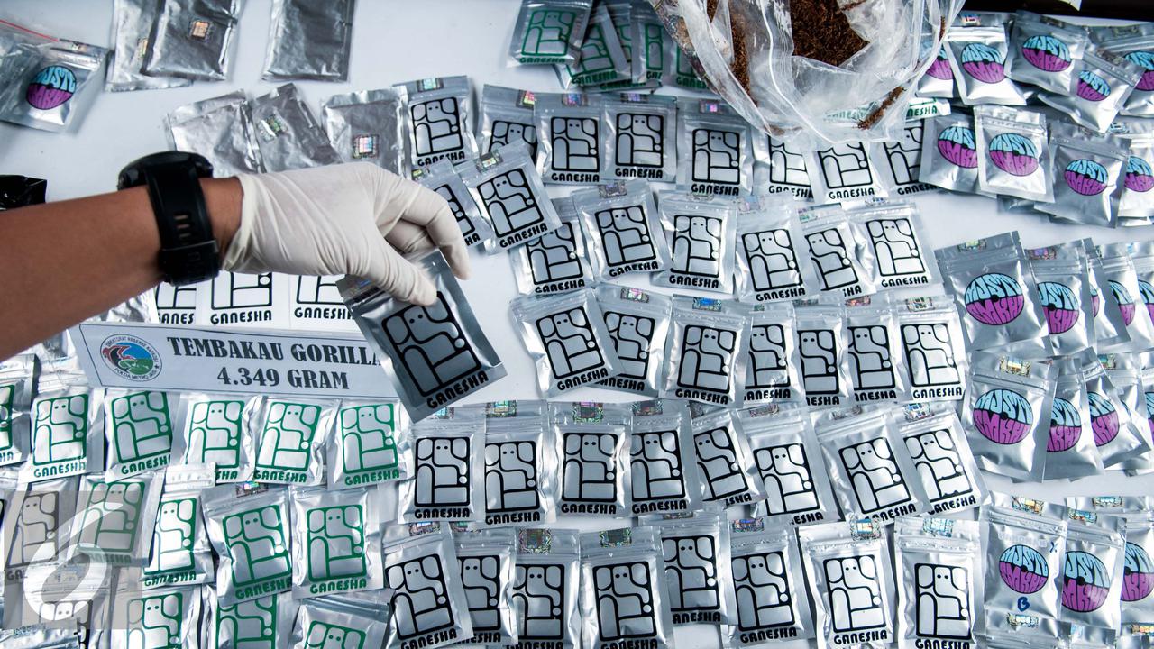 Ditnarkoba Metro Rilis Narkoba Jenis Tembakau Gorila