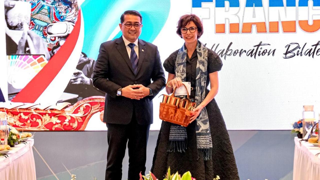 Terima Menteri Rachida Dati, Menteri Teuku Riefky Optimistis Ekraf Indonesia-Prancis Semakin Maju