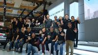 Komunitas Wuling di booth Wuling Motors saat IIMS 2023. (ist)