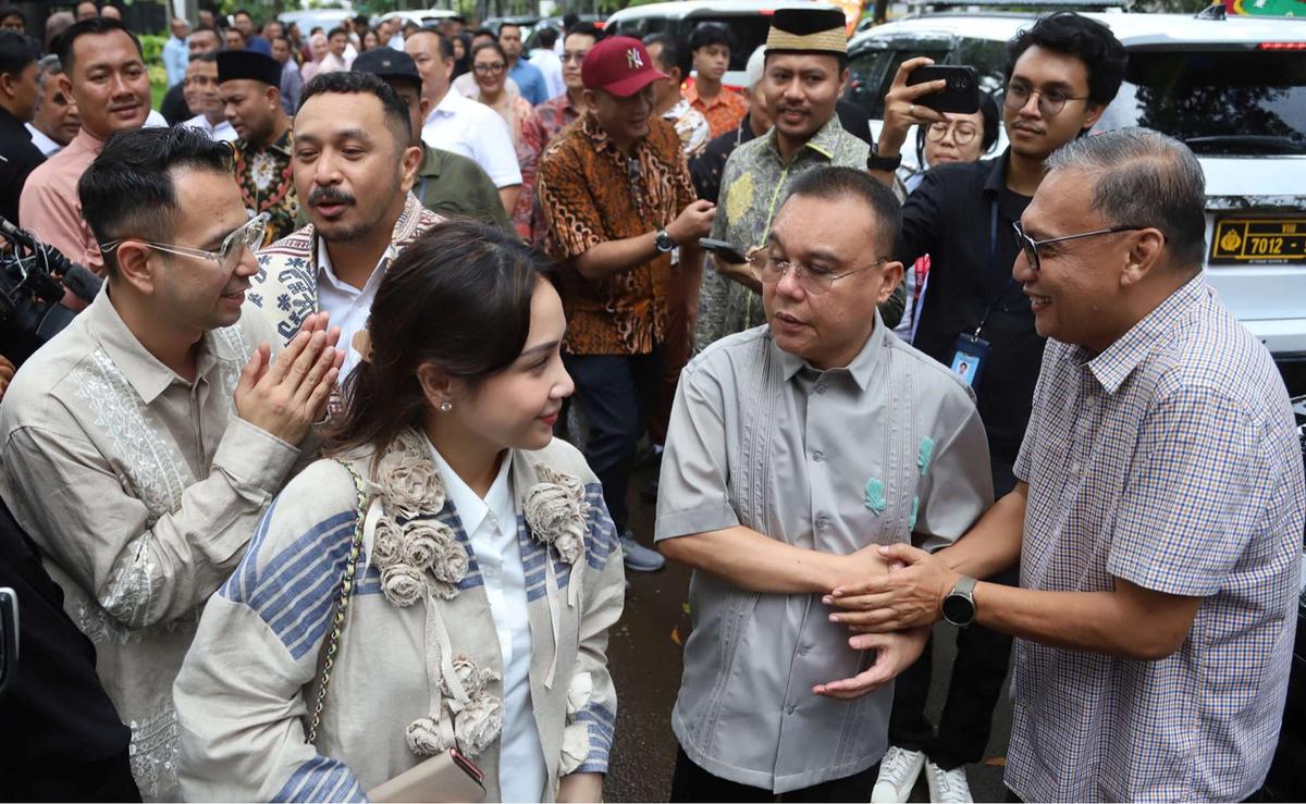 Ketua MPR Ahmad Muzani gelar open house Idulfitri 1446 Hijriah