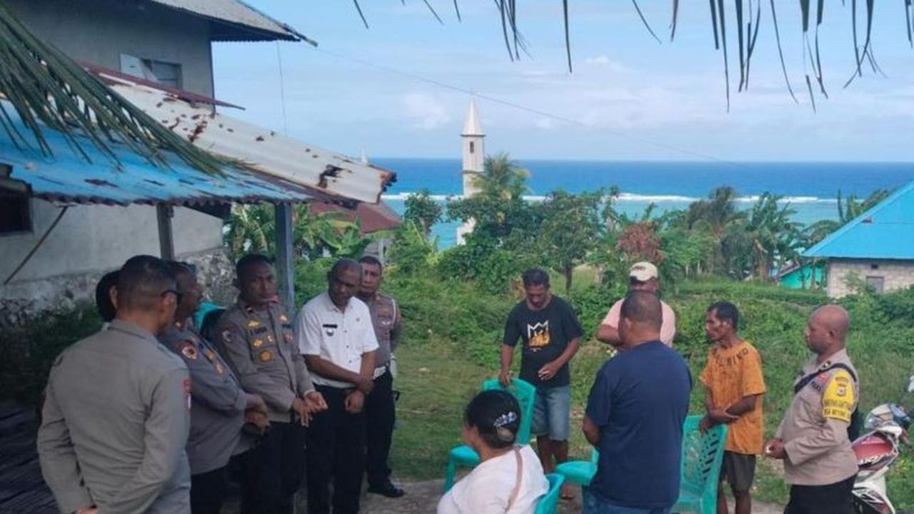 Polres Tanimbar Redam Bentrokan Dua Desa, Mediasi Damai Digelar