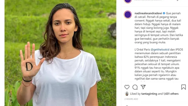 Nadine Alexandra (Foto: Instagram/@nadinealexandradewi)