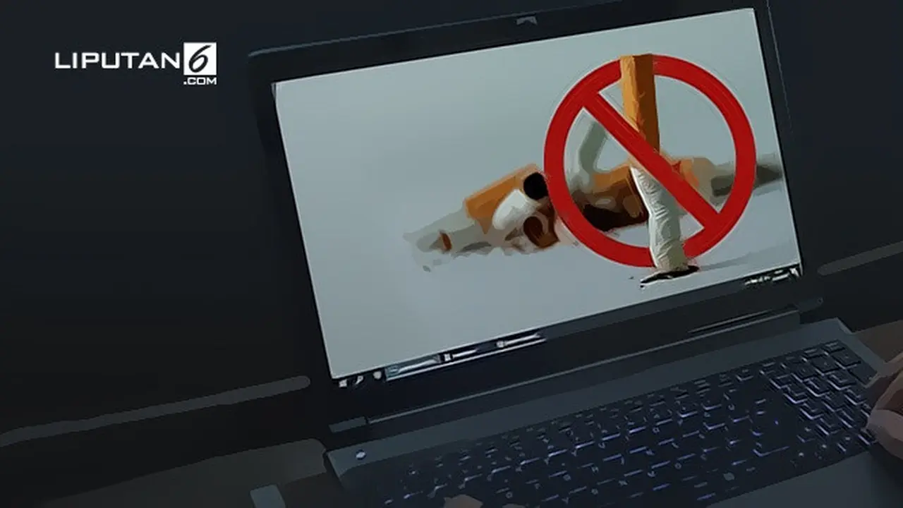 Banner Infografis Pro-Kontra Larangan Iklan Rokok di Internet