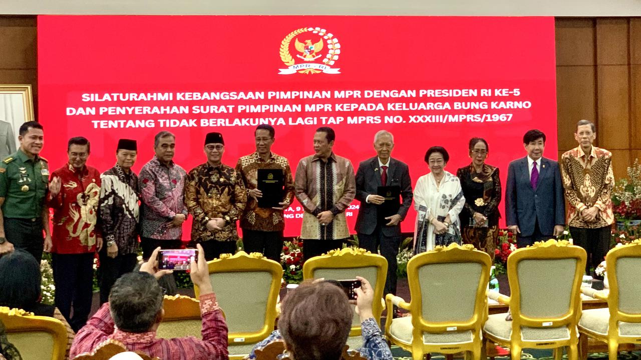 TAP MPRS Nomor XXXIII/MPRS/1967 Dicabut, Soekarno Bakal Dapatkan Hak-Haknya sebagai Presiden Pertama