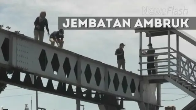 Polda Metro Jaya mendalami kasus ambruknya jembatan penyeberangan orang (JPO) di Pasar Minggu, Jakarta Selatan. Polisi masih melakukan penyelidikan terkait insiden tersebut.
