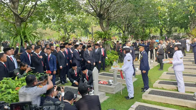 Upacara Ziarah Nasional dalam rangka Peringatan Hari Pahlawan Tahun 2024