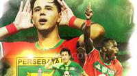 Persebaya Surabaya - Ilustrasi Persebaya Surabaya (Bola.com/Adreanus Titus/Andreas Davin)