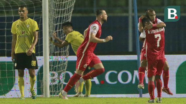 Persija Jakarta Vs Barito Putera