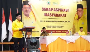 Bawa Pesan Bahlil, Misbakhun Ajak Kader Golkar Kawal Program Prabowo