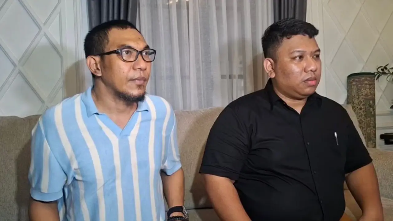 Aji Damarji, suami Mpok Alpa. (M Altaf Jauhar/ Liputan6.com)