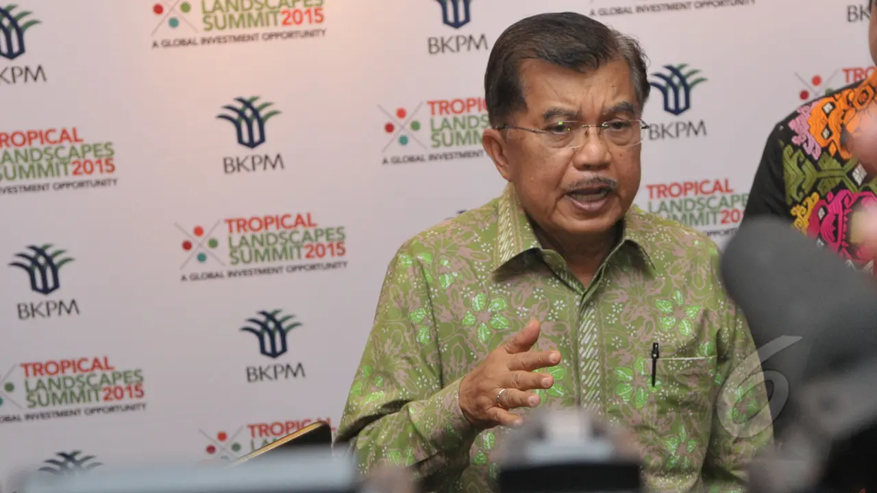Wapres Jusuf Kalla Buka Tropical Landscape Summit 2015