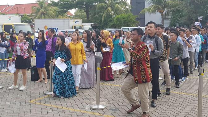 Audisi LIDA 2020 di Jakarta, sebagai kota audisi terakhir, Minggu (15/12/2019) mulai pukul 09.00 WIB