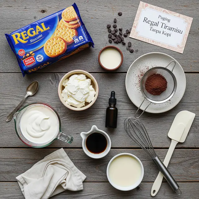 Resep Puding Regal Tiramisu Tanpa Kopi