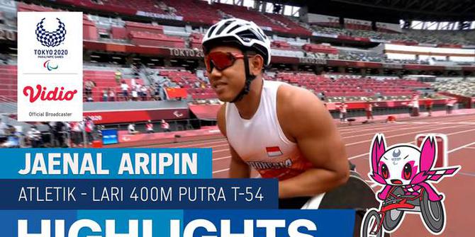 VIDEO: Jaenal Aripin Didiskualifikasi usai Mendahului Start di Paralimpiade Tokyo 2020