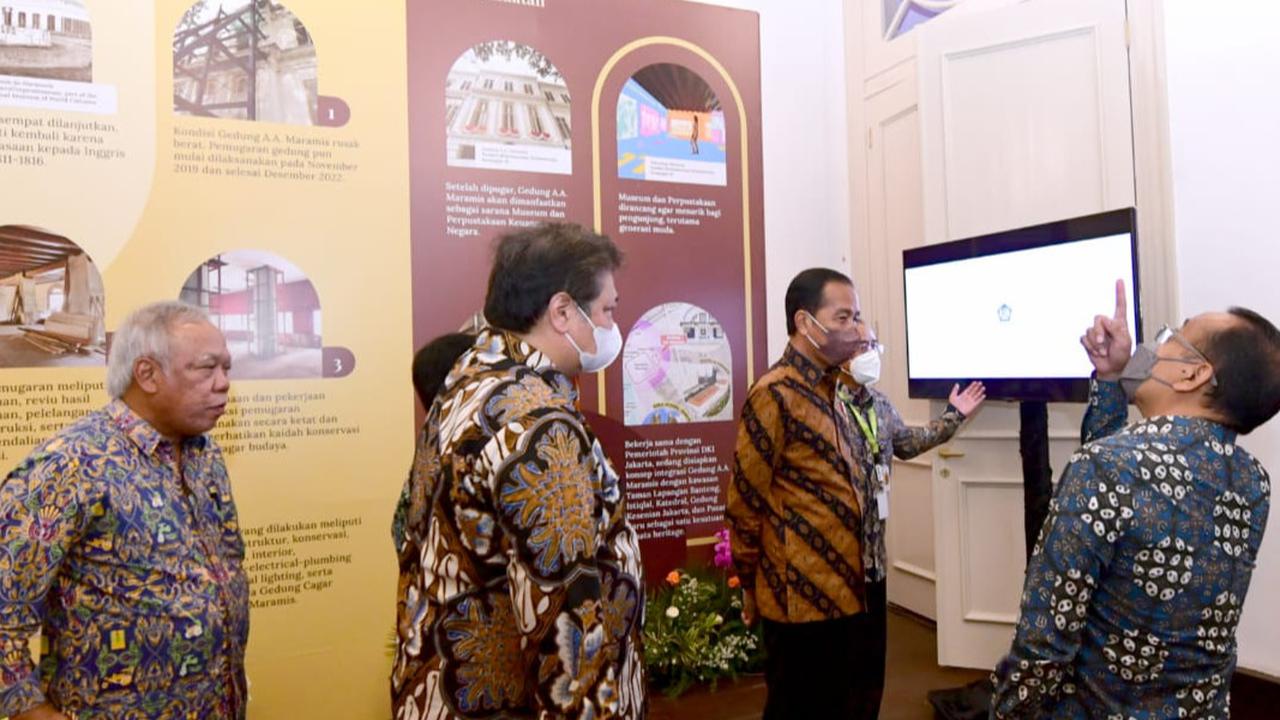 Gedung A.A Maramis yang dulu jadi istana Daendels