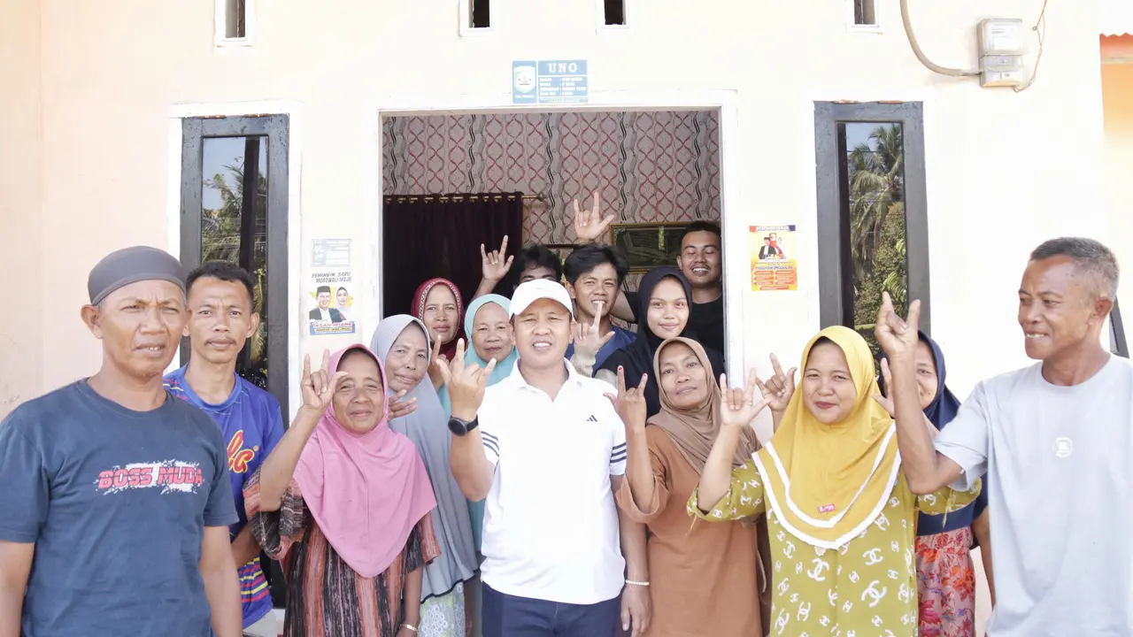Calon bupati Morowali nomor urut 3, Iksan Baharuddin Abdul Rauf (Istimewa)