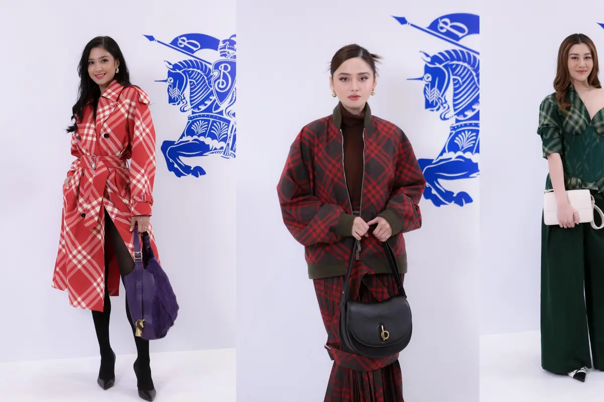 14 Gaya Elegan Artis Wanita Hadiri Acara Burberry Outerwear 2024 di Jakarta, Mikha Tambayong, Syifa Hadju, hingga Aaliyah Massaid