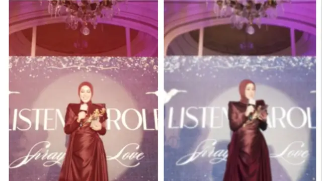 Potret Syahrini saat Gala Dinner di Cannes/Instagram @princessyahrini