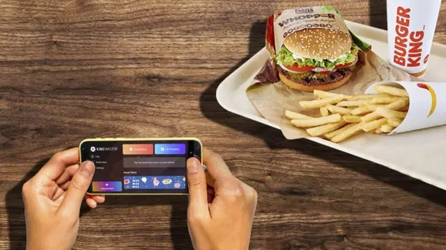 Rencana KineMaster Berkolaborasi dengan Burger King Indonesia