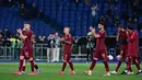 Sementara, AS Roma bertahan di peringkat ke-7. (Tiziana FABI/AFP)