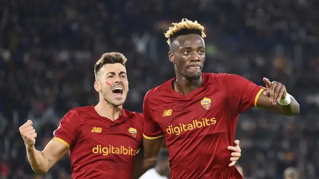 Gol Tunggal Tammy Abraham Bawa AS Roma Tekuk Torino