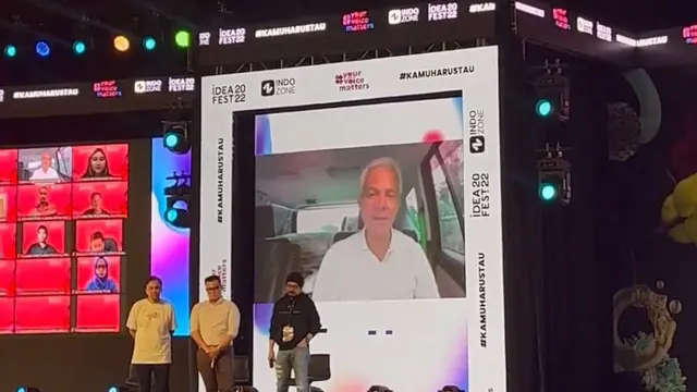 Ganjar Pranowo hadir di IdeaFest 2022