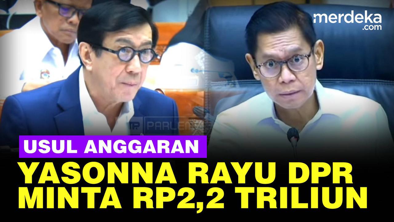 VIDEO: MenkumHAM Yasonna Rayu DPR, Minta Rp2,2 T untuk Perbaikan