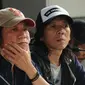 Abdee Slank saat bersama Bim Bim di sesi konfrensi pers (Helmi Fithriansyah/Liputan6.com)