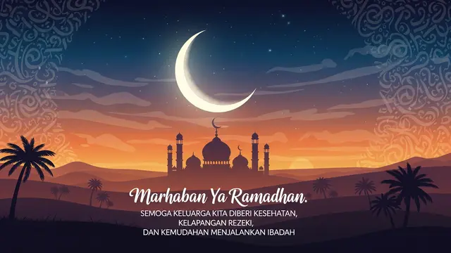 Gambar Marhaban Ya Ramadhan