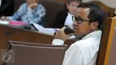Don Kardono membenarkan ada aliran dana non budgeter Rp.2 milyar untuk biaya pencintraan Jero Wacik selaku Menteri ESDM saat itu, lewat "smart reporting" di koran Indopos, Jakarta, Senin (16/11/2015). (Liputan6.com/Helmi Afandi)