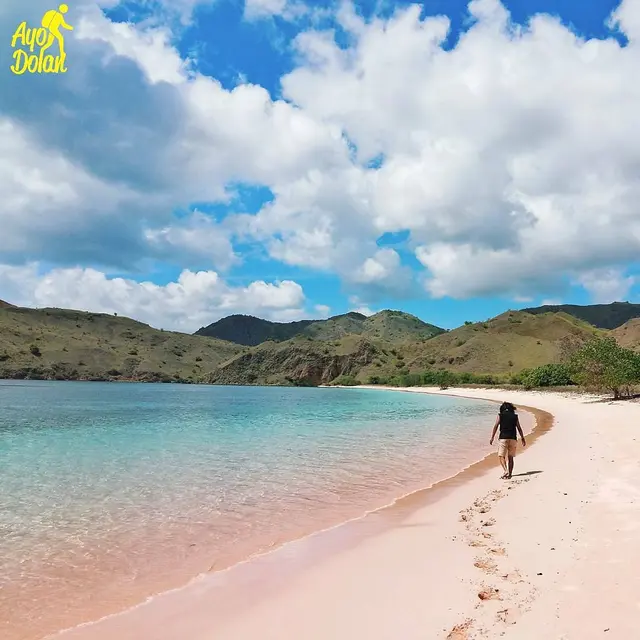ilustrasi rekomendasi pantai pink di Indonesia yang wajib di kunjungi/instagram: @ayodolan