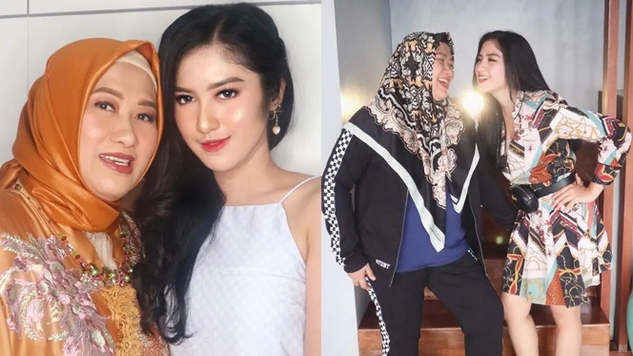 6 Potret Kebersamaan Ochi Rosdiana dan Ibunda, Selalu Kompak