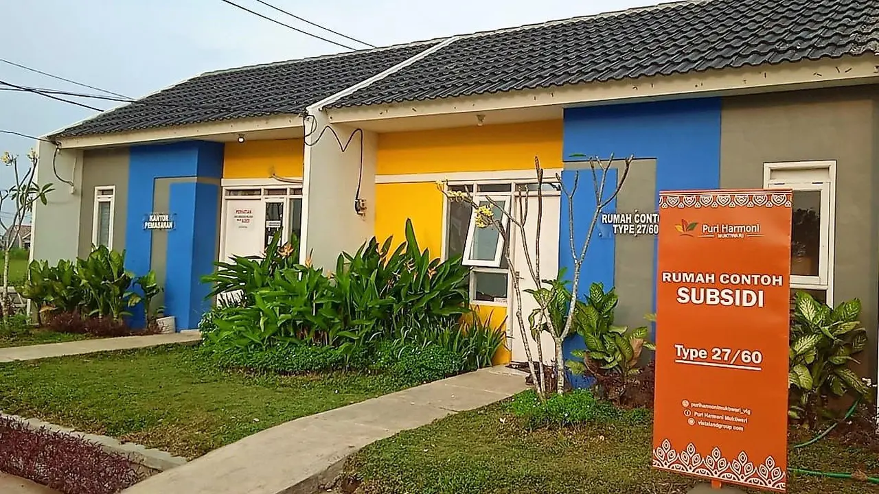 perumahan Puri Harmoni Muktiwari, Cibitung, Bekasi, yang dikembangkan Vista Land Group.
