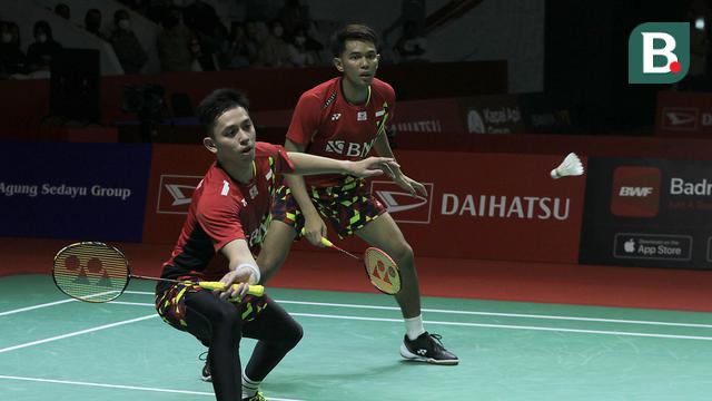 Foto: Kebangkitan Ginting, Indonesia Loloskan 1 Tunggal Putra, 2 Ganda Putra dan 1 Ganda Putri ke Semifinal Daihatsu Indonesia Masters 2022