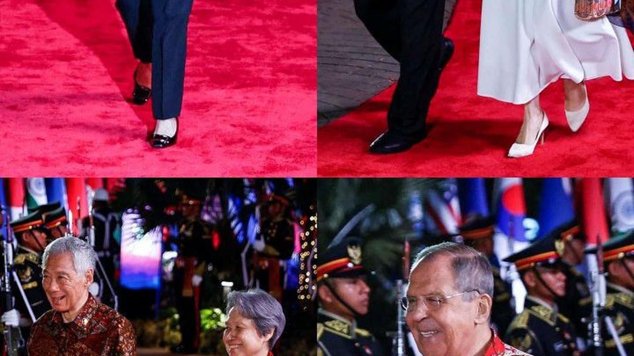 FOTO: Gaya Para Pemimpin Negara Kompak Berpakaian Batik di Gala Dinner KTT ASEAN