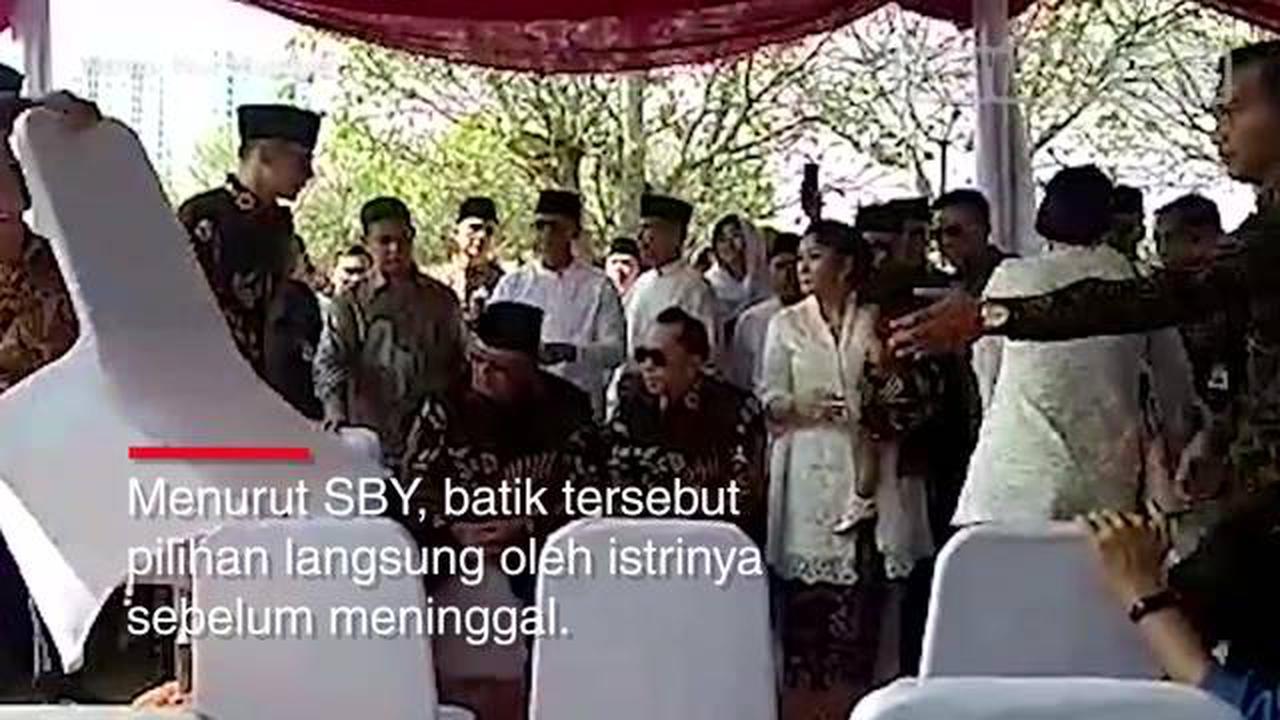 VIDEO: Batik Sawunggaling Kenangan Terakhir SBY dengan Ani Yudhoyono