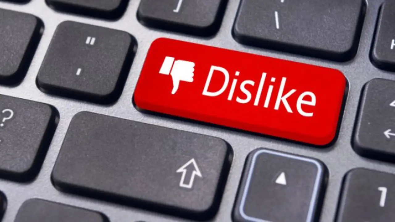 tombol dislike