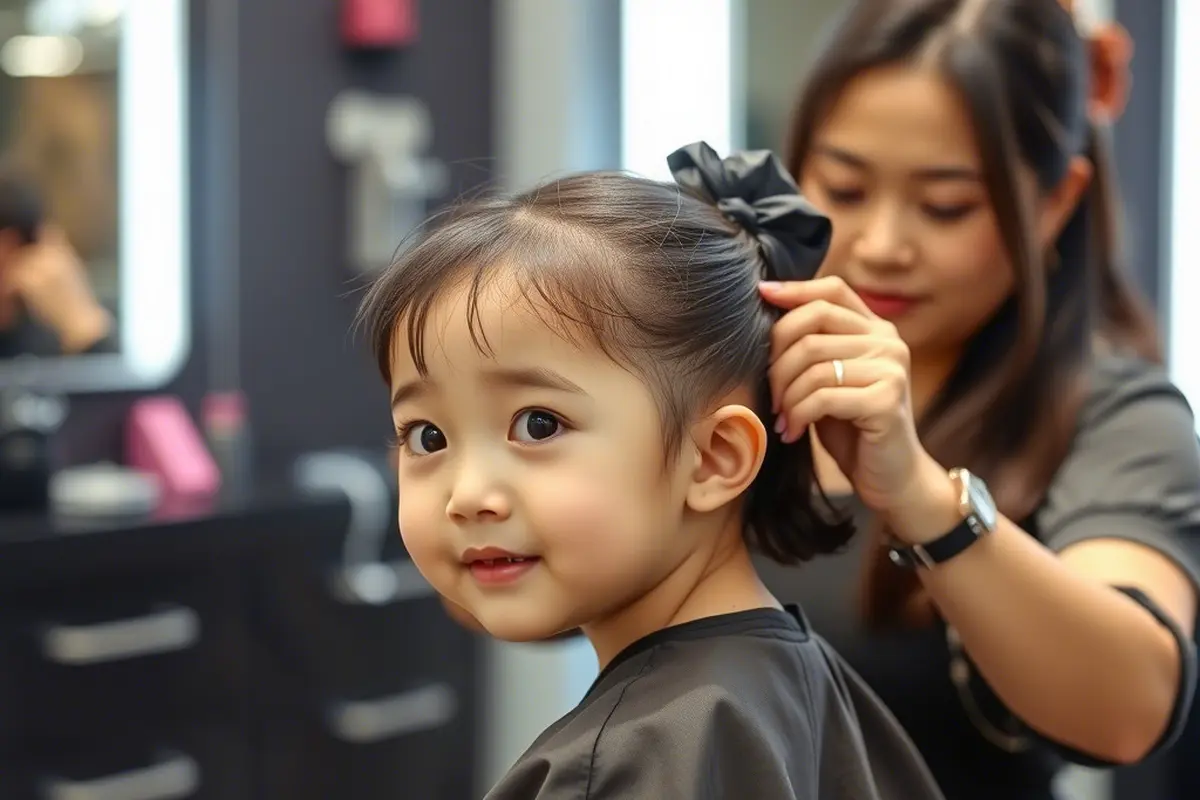 Rekomendasi Model Rambut Pendek Anak Perempuan Ala Korea