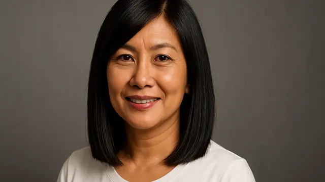 7 Model Rambut Panjang Sebahu Usia 40-50 Tahun, Tampilan Lebih Awet ...