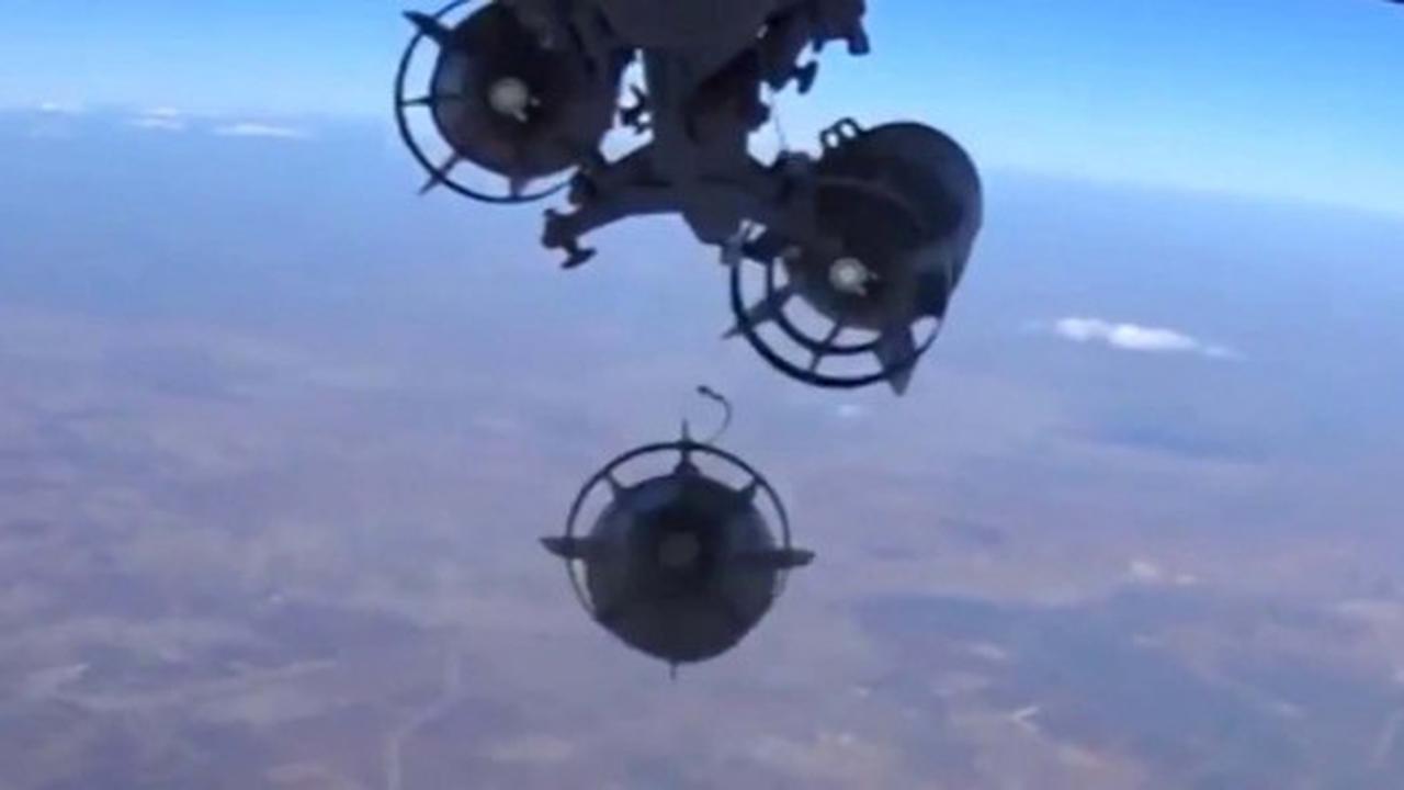 Gempuran sengit jet bomber Rusia di langit Suriah