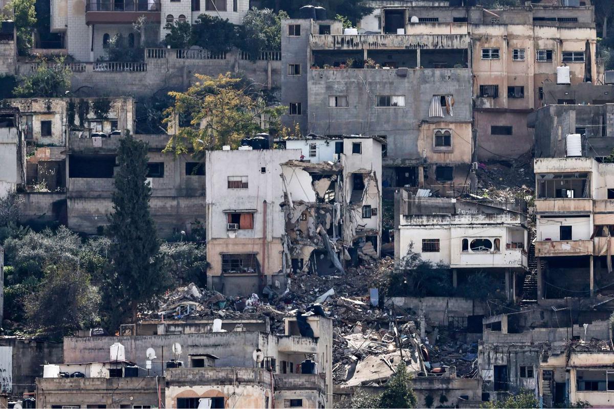 Hancur lebur Jenin akibat operasi militer besar-besaran Israel