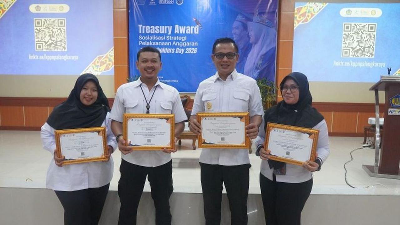 Kanwil Kemenkumham Kalteng Raih Empat Piagam IKPA Sempurna 2026, Bukti Akuntabilitas Anggaran