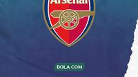 Premier League - Logo Arsenal (Bola.com/Erisa/Decika Fatmawaty)