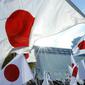 Ilustrasi bendera Jepang (AFP/Toru Yamanaka)