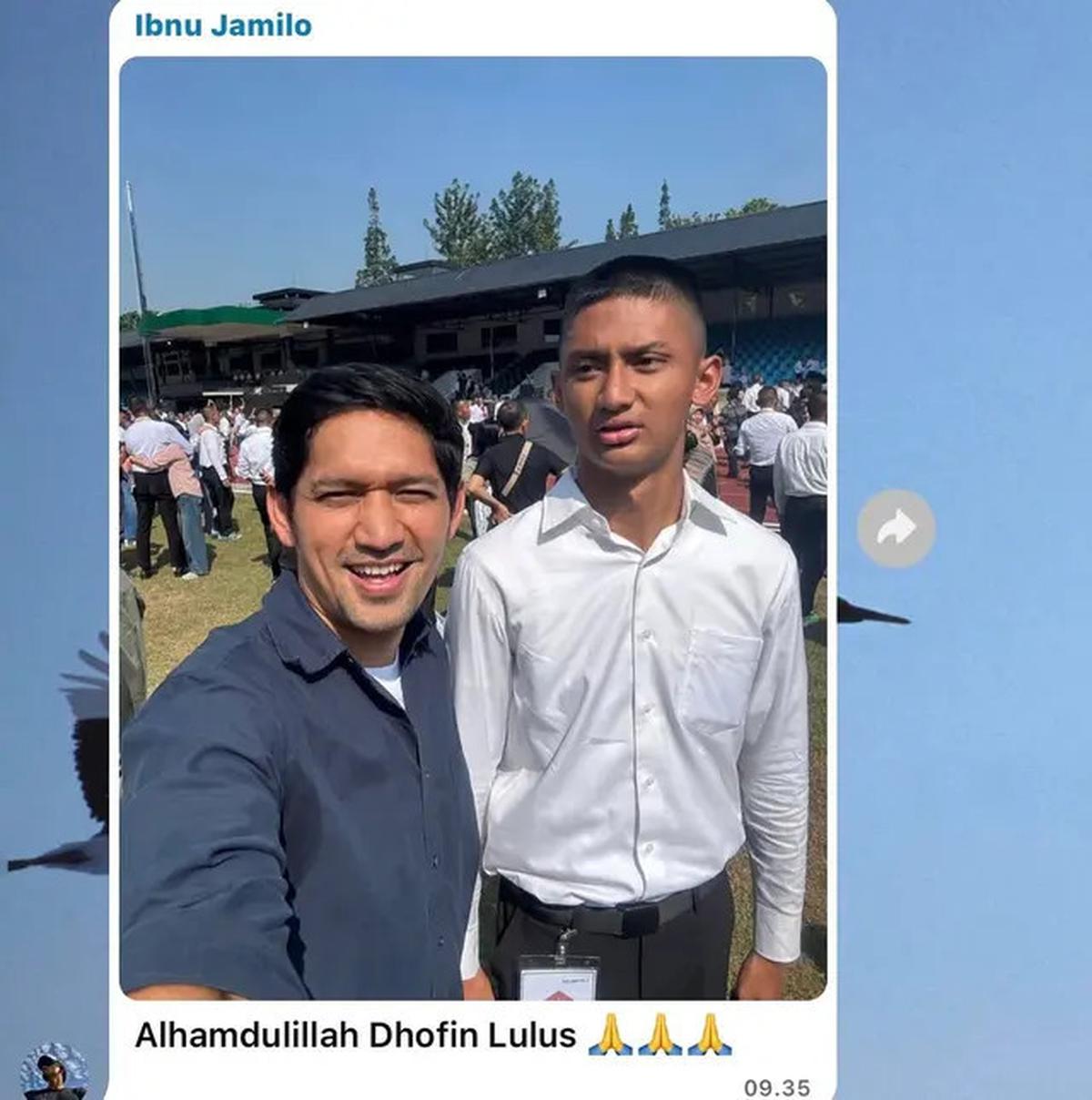 Momen Haru Ibnu Jamil Hadiri Kelulusan Sang Putra yang Lolos Akmil, Kompak Bareng Mantan Istri