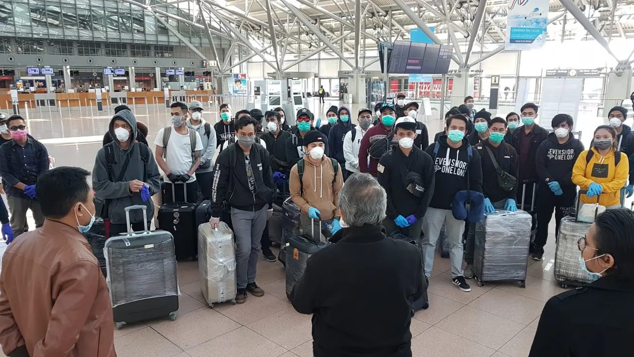 Pemulangan WNI Kru Kapal Pesiar Jerman Berlanjut, 120 Orang Tiba di Jakarta (sumber: KBRI Berlin)
