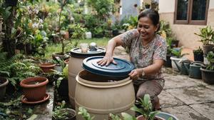11 Tips Membasmi Jentik Nyamuk di Pot dan Wadah Air yang Ada di Halaman Rumah