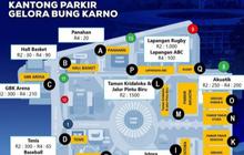 Laga Timnas Indonesi vs China, Ini Lokasi Kantong Parkir di GBK