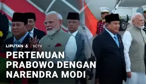 Pertemuan Prabowo dengan Narendra Modi